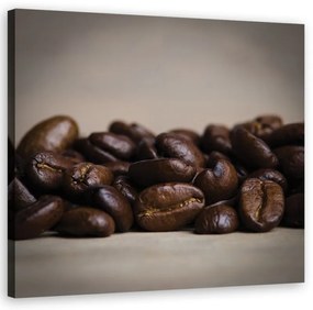 Quadro su tela, Chicchi di caffè  Dimensioni Tappeti 30x30