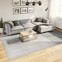 Tappeto IZA a Pelo Corto Aspetto Scandinavo Grigio 240x340 cm 375456