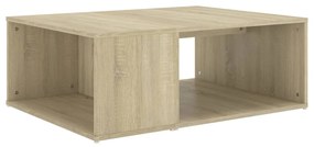 Tavolino da salotto rovere sonoma 90x67x33 cm in truciolato