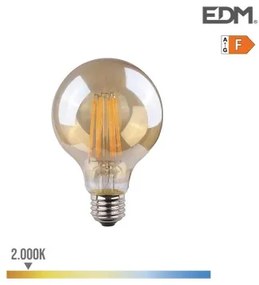 Lampadina LED EDM Vintage F 8 W E27 720 Lm Ø 8 x 12 cm (2000 K)