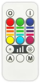 Lampadina LED RGBW dimmerabile ILLU E27/6W/230V 3000K + +TC - Globo 106753