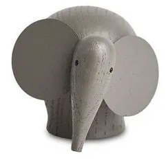 Nunu Elephant Mini Taupe - Woud