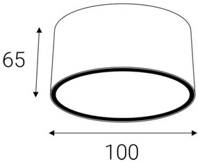 LED2 - Faretto da esterno MEDO 1xGX53/11W/230V white IP54