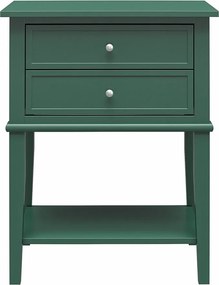 Comodino verde Franklin - Støraa