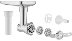 Sencor - Robot da cucina con ciotola in acciaio inox, 1000 W/230 V, bianco