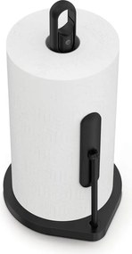 Porta asciugamani da cucina in acciaio nero opaco - simplehuman