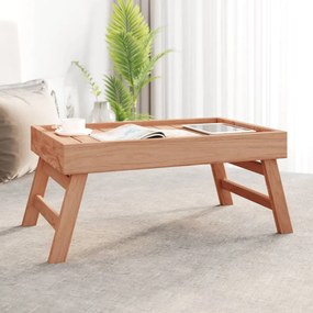 Vassoio Pieghevole 55x35x25 Cm İn Legno Massello Di Teak /