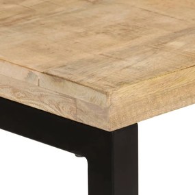 Tavolo da pranzo 110x50x76 cm in legno massello di mango