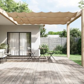 Paravento Verticale Tortora 60x1000 Cm İn Tessuto Oxford /