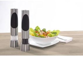 Cole&Mason - Set di macinini elettrici per sale e pepe RICHMOND 2 pezzi 6xAAA