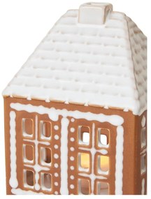 Portacandela in ceramica per lumino Gingerbread Lighthouse – Kähler Design