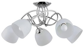 Lampadario a plafone BALENA 5xE27/60W/230V