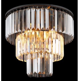 Globo 15695D - Lampadario a plafone NAXIS 3xE27/40W/230V diametro 40 cm nero