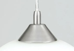 Orion HL 6-1525/1 - Lampadario a sospensione con filo GRADO 1xE27/60W/230V diametro 40 cm cromo opaco