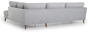 Divano angolare grigio chiaro (angolo destro) Oslo - Scandic