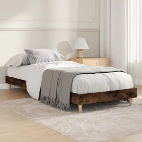 Giroletto Senza Materasso Rovere Fumo 75x190 Cm İn Truciolato /