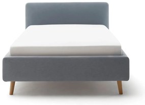 Letto singolo imbottito blu polveroso rete non inclusa 120x200 cm Mattis – Meise Möbel