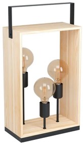 Eglo 43416 - Lampada da tavolo FAMBOROUGH 3xE27/40W/230V