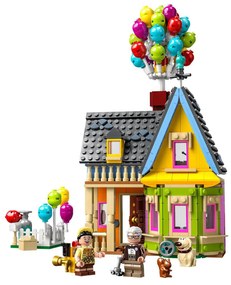 Casa di Up Disney Pixar con personaggi Lego