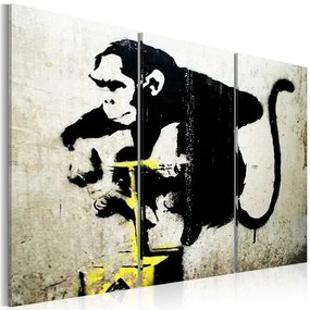 Quadro Monkey TNT Detonator by Banksy