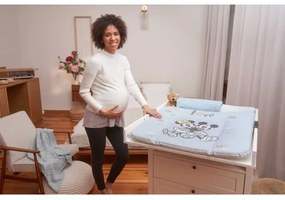 CebaBaby - Fasciatoio triangolare DISNEY 75x72 cm blu