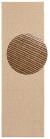 Runner beige , 80 x 350 cm Nature - BT Carpet