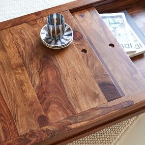 Tikamoon - Tavolino in legno di palissandro 120x68 Bonnie