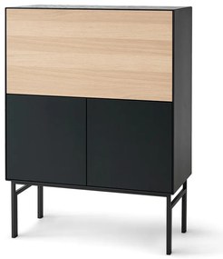 Mobile vino nero in rovere 91x111 cm Edge by Hammel - Hammel Furniture