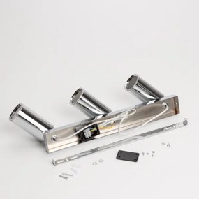 Brilagi - Luce Spot da bagno SELE 3xGU10/30W/230V IP44 cromo lucido