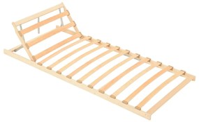 Rete A Doghe Con 13 Doghe Testata Regolabile 80x200 Cm /