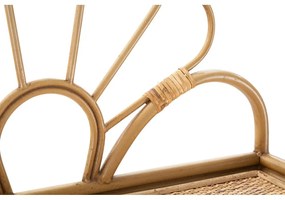 Scaffale in rattan in colore naturale Panama - Mauro Ferretti