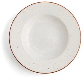 Piatto Fondo Ariane Terra Ceramica Beige (Ø 26 cm) (6 Unità)