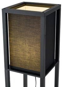Lampada da terra moderna nera - Stojan