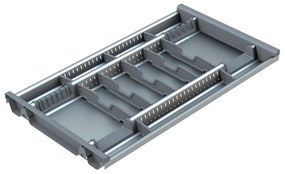 Credenza grigia per cassetto 83 x 46 cm Flexo - Elletipi