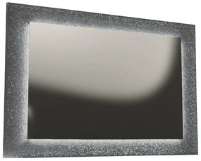 Specchio con illuminazione integrata bagno rettangolare L 90 x H 62 x P 3 cm