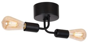 Lampadario da parete BRENDA 2xE27/60W/230V nero