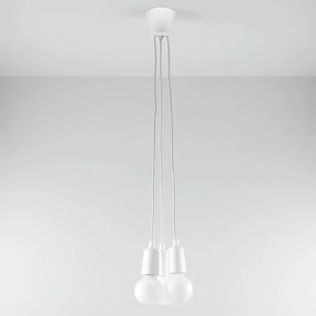 Lampadario a sospensione con filo DIEGO 3xE27/60W/230V