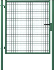 Cancelletto FERRO BULLONI Garden in acciaio verde H 175 x L 100 cm