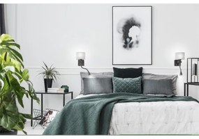 Applique LED POLO 1xE27/40W+LED/2W 230V nera