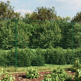Recinzione Metallica Con Picchetti Ancoraggio Verde 1,6x10 M /