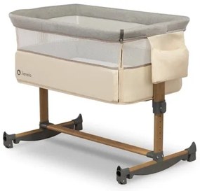 Lionelo - Culla per bambini 3in1 LEONIE grigio/beige
