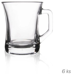 Set di 6 bicchieri in vetro da 225 ml Zen - Orion