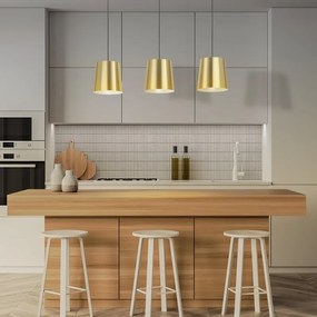 Lampadario Glamour Krela nero 3x E27 INSPIRE