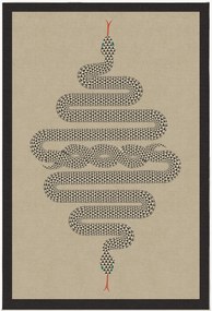 Tappeto a pelo corto lavabile Venom by Jonathan Adler