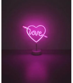 Globo 28066 - Decorazione da tavolo LED Neon ARMOR LED/2W/3xAA cuore