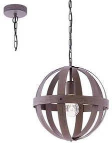 Eglo 49482 - Lampadario a sospensione con catena WESTBURY 1xE27/60W/230V diametro 37 cm