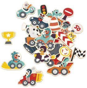 Magneti in legno - Veicoli - 24 pz