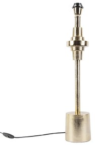 Lampada da tavolo Art Déco oro senza paralume - Diverso