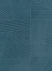 Arte International Carta da parati Shibumi - Azure