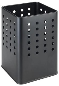 WENKO 54017100 - Portaposate SILIO 11,5 x 16,5 cm nero